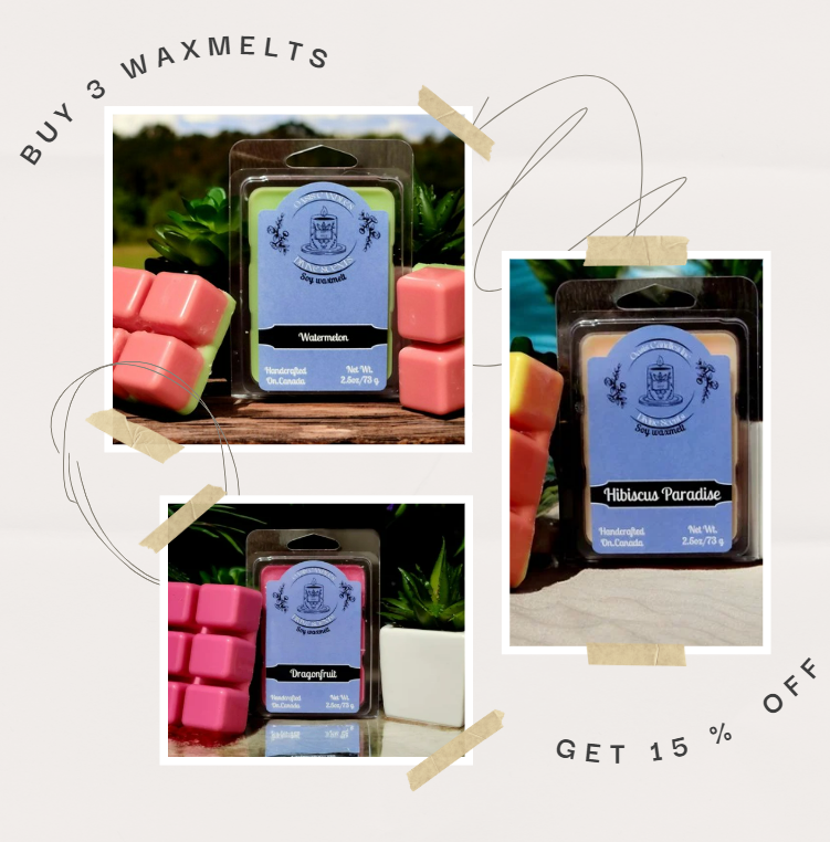 Buy 3 Wax melts