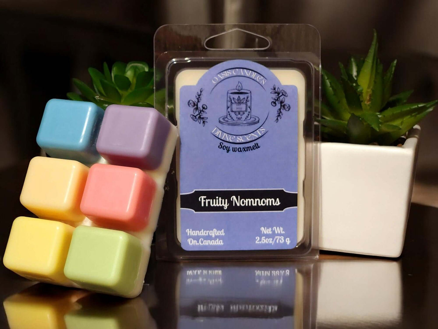 Fruity Nomnoms wax melt