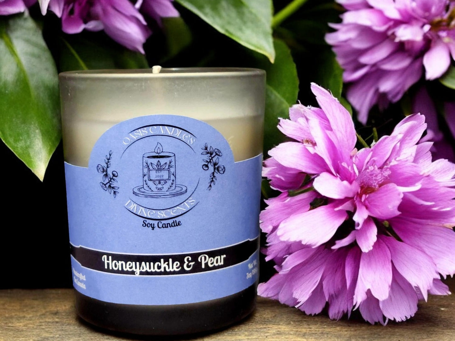 Honeysuckle & Pear 7oz Candle