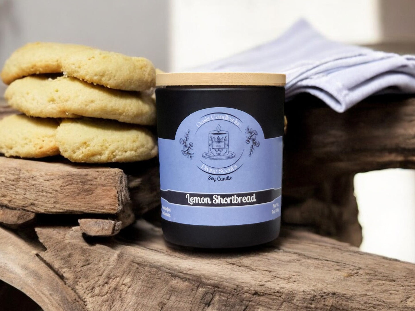 Lemon Shortbread 7oz Candle