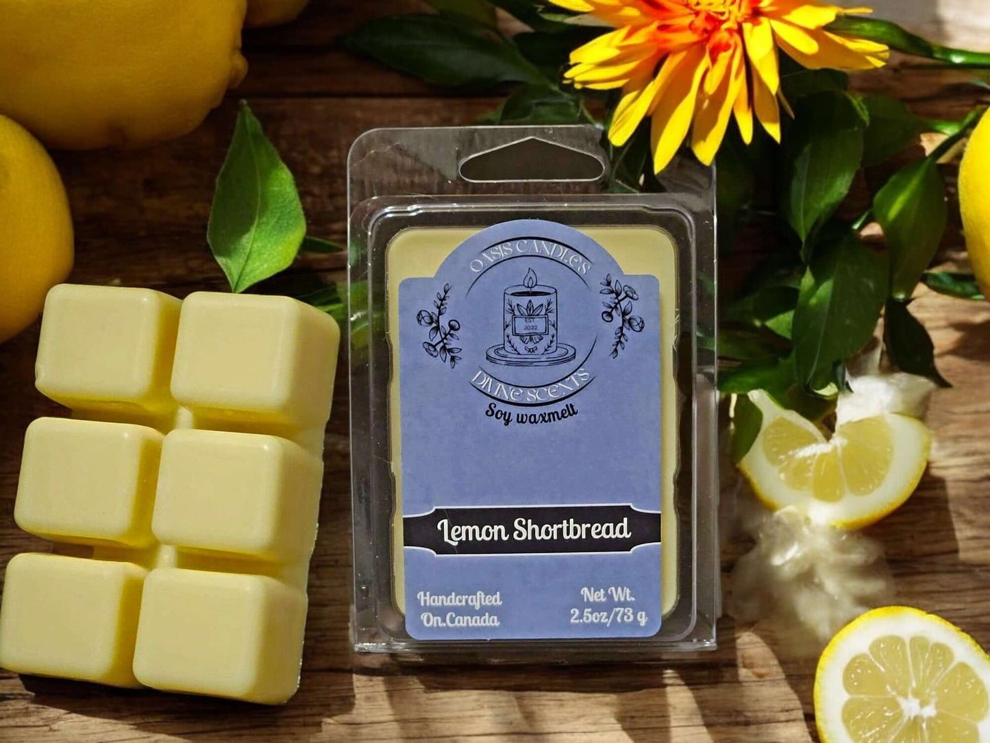Lemon Shortbread wax melt