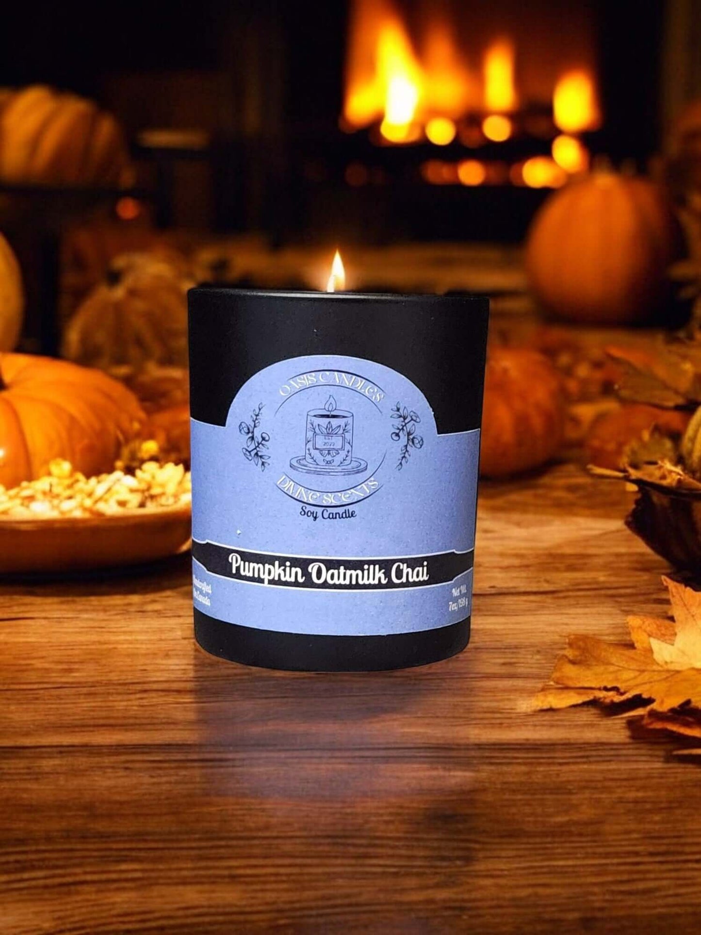 Pumpkin Oatmilk Chai 7oz Candle