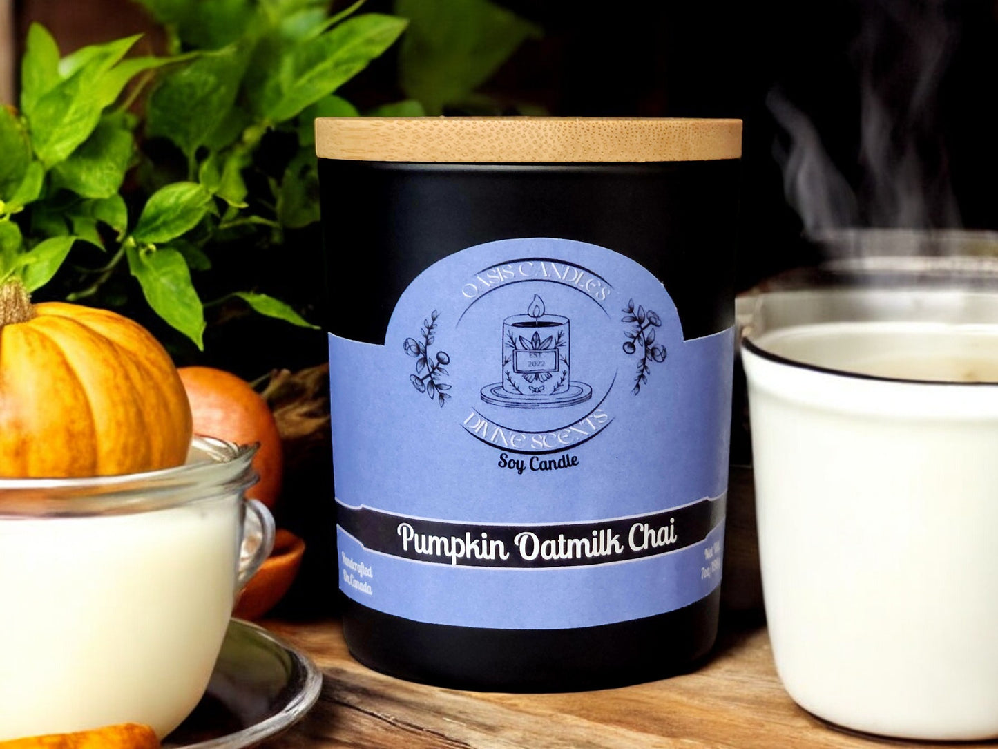 Pumpkin Oatmilk Chai 7oz Candle