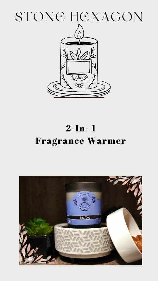 Stone Hexagon Fragrance Warmer