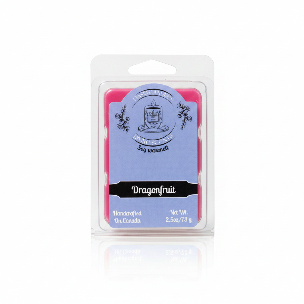 Dragonfruit Wax Melt – Clean Hero Shot