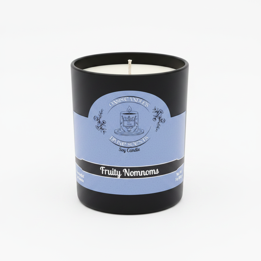 Fruity NomNoms Candle – Clean Hero Shot