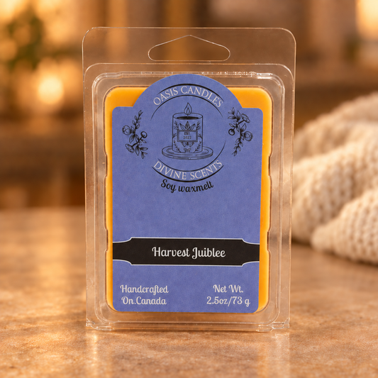 Harvest Juiblee wax melts evening scene