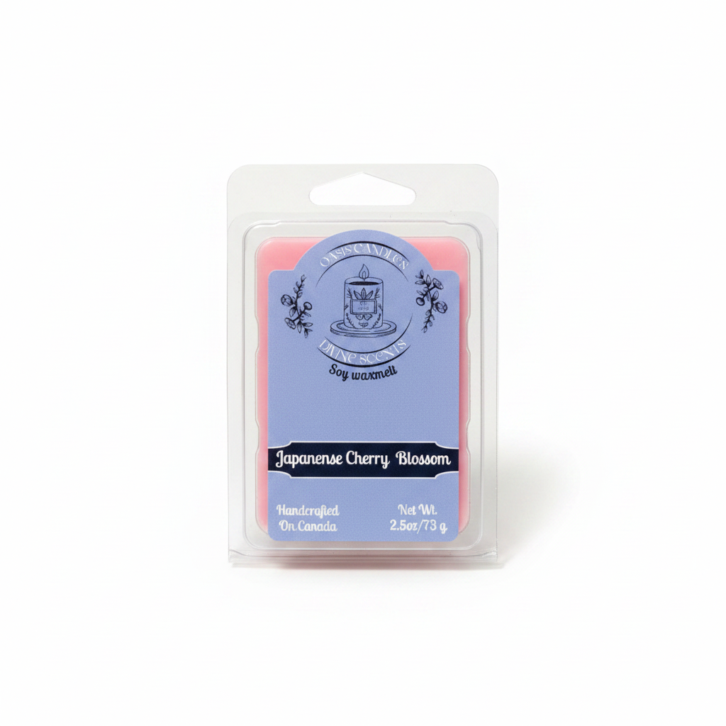 Japanese Cherry Blossom Wax Melt – Clean Hero Shot