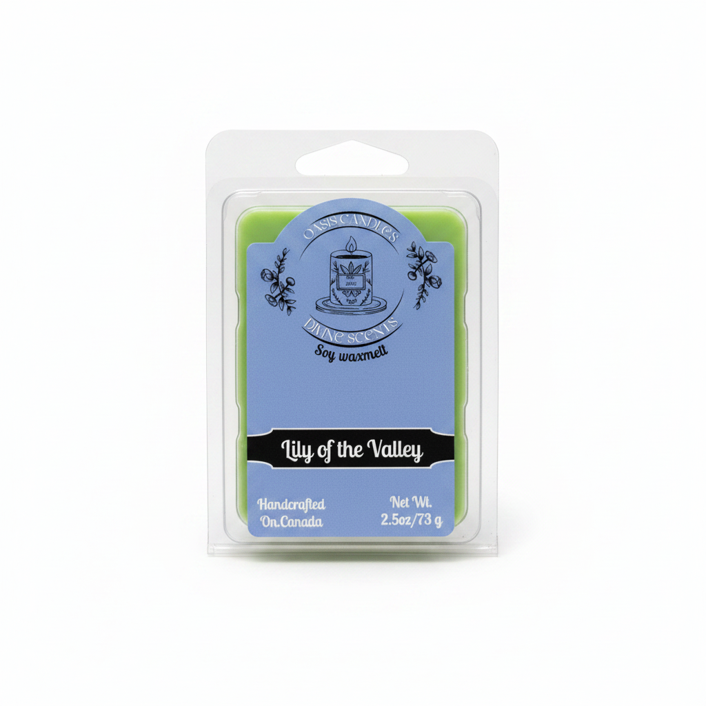 Lily of the Valley Wax Melt – Clean Hero Shot