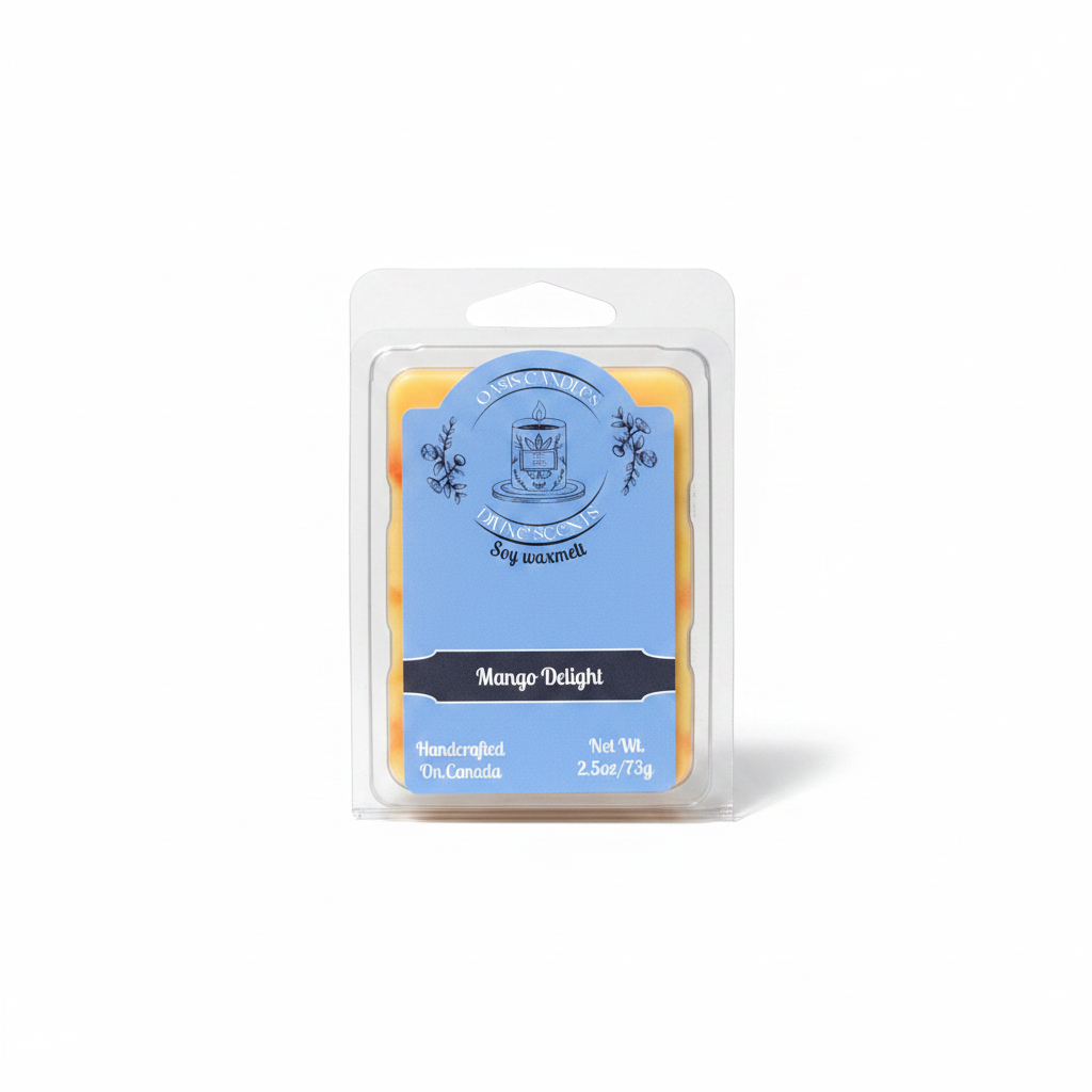 Mango Delight Wax Melt – Clean Hero Shot