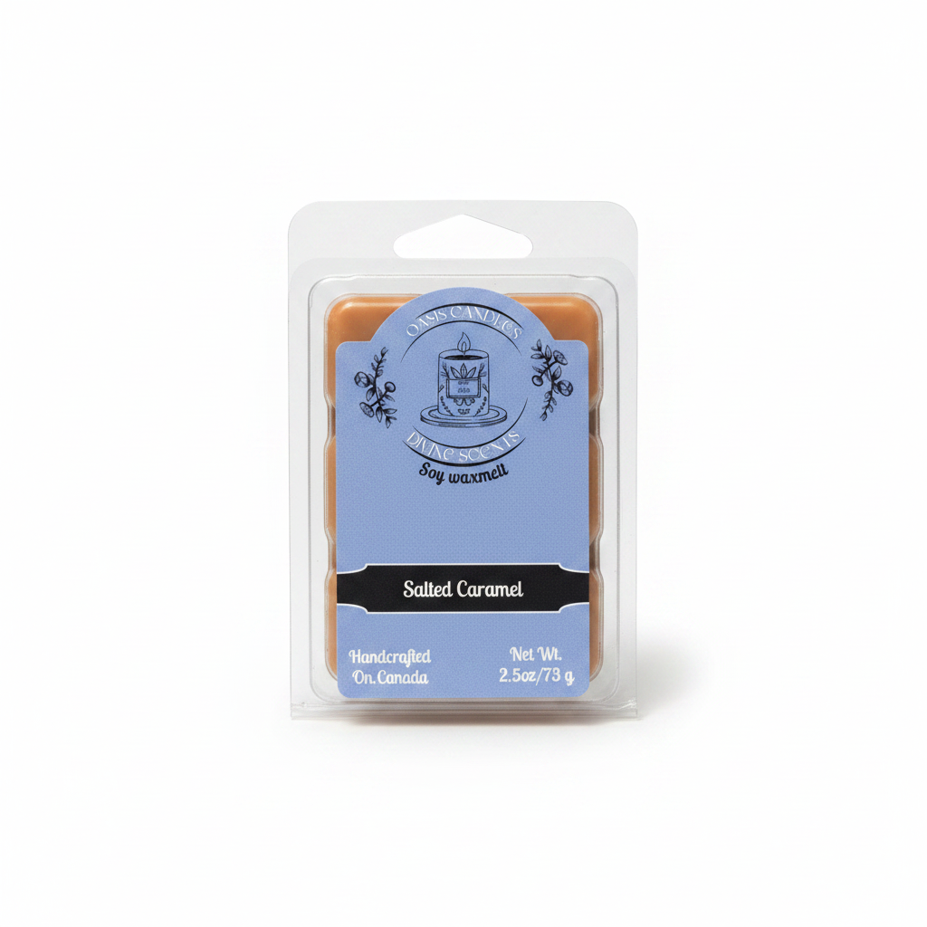 Salted Caramel Wax Melt – Clean Hero Shot