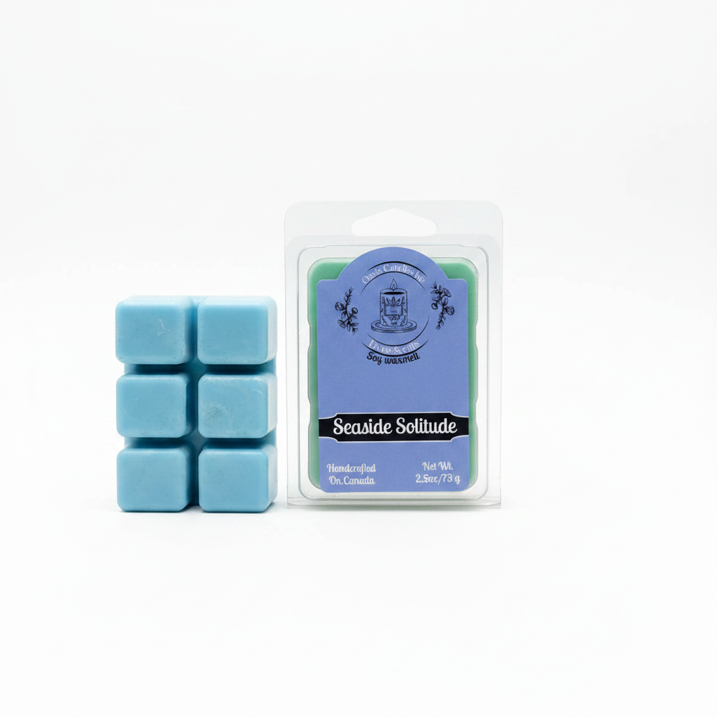 Seaside Solitude Wax Melt – Clean Hero Shot