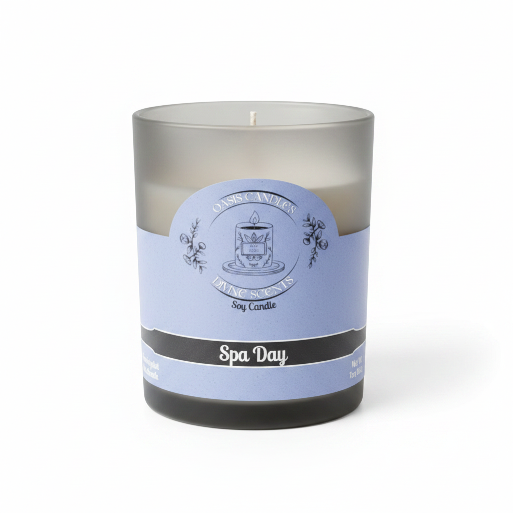 Spa Day Candle – Clean Hero Shot