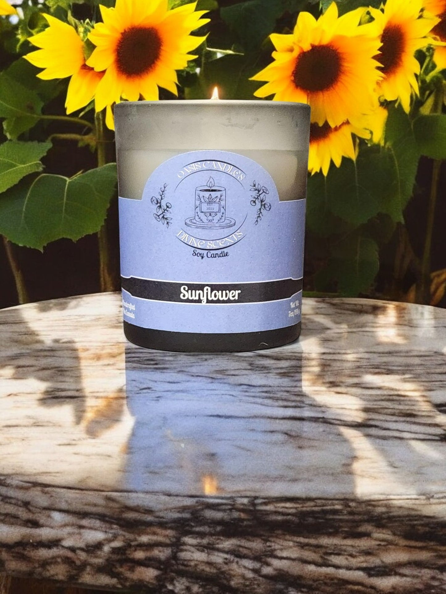 Sunflower 7oz Candle
