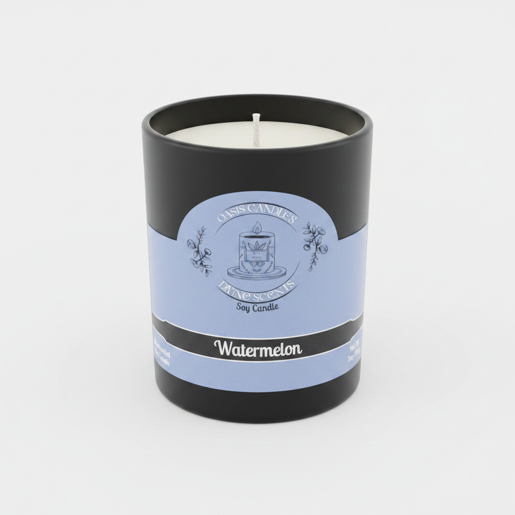 Watermelon Candle – Clean Hero Shot