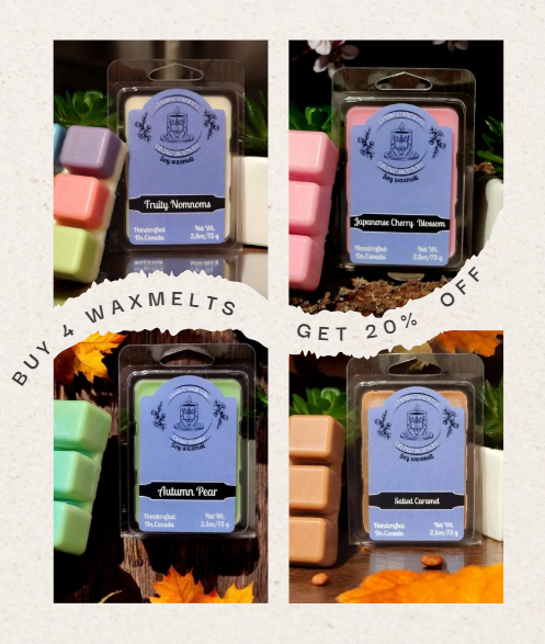 Buy 4 Wax melts
