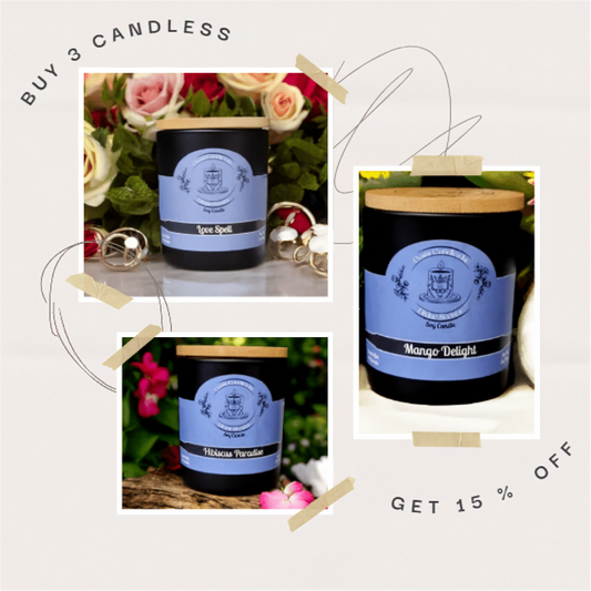 Candle Bundle Buy 3  - Save 15%