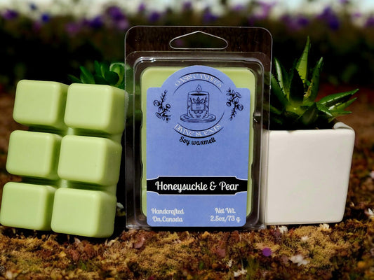 Honeysuckle & Pear wax melt