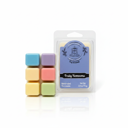 Fruity Nomnoms Wax Melt – Clean Hero Shot