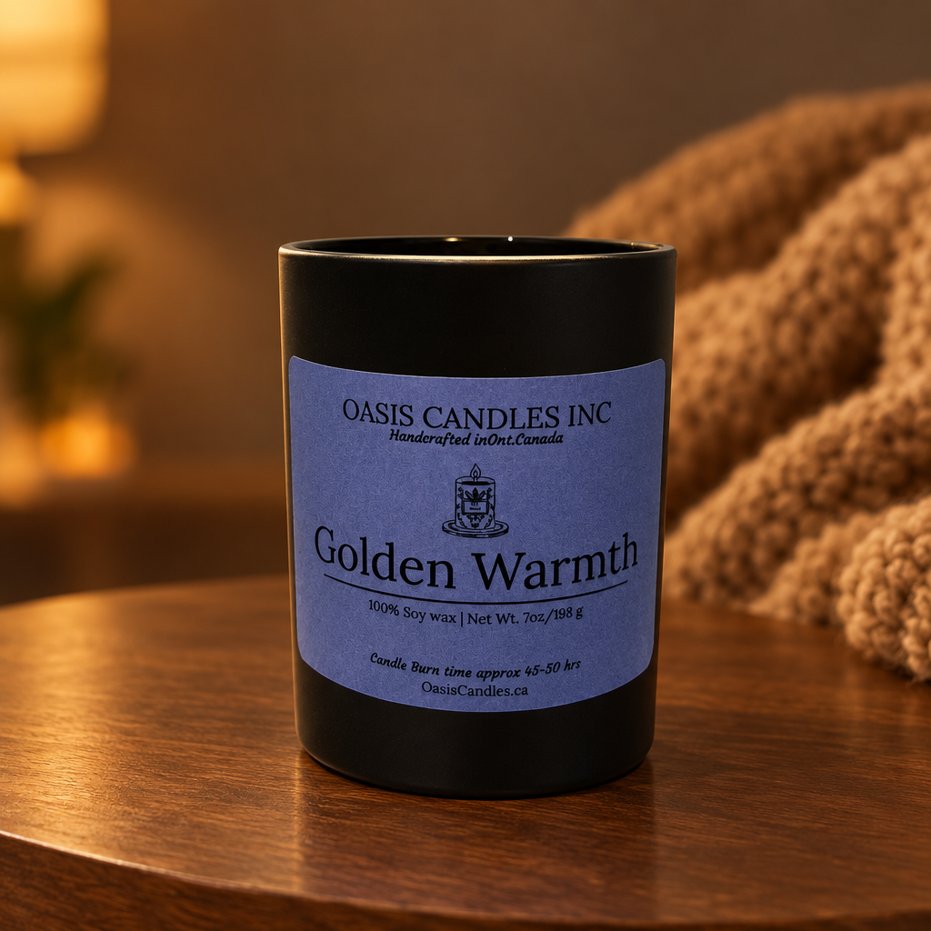Golden Warmth cozy evening scene