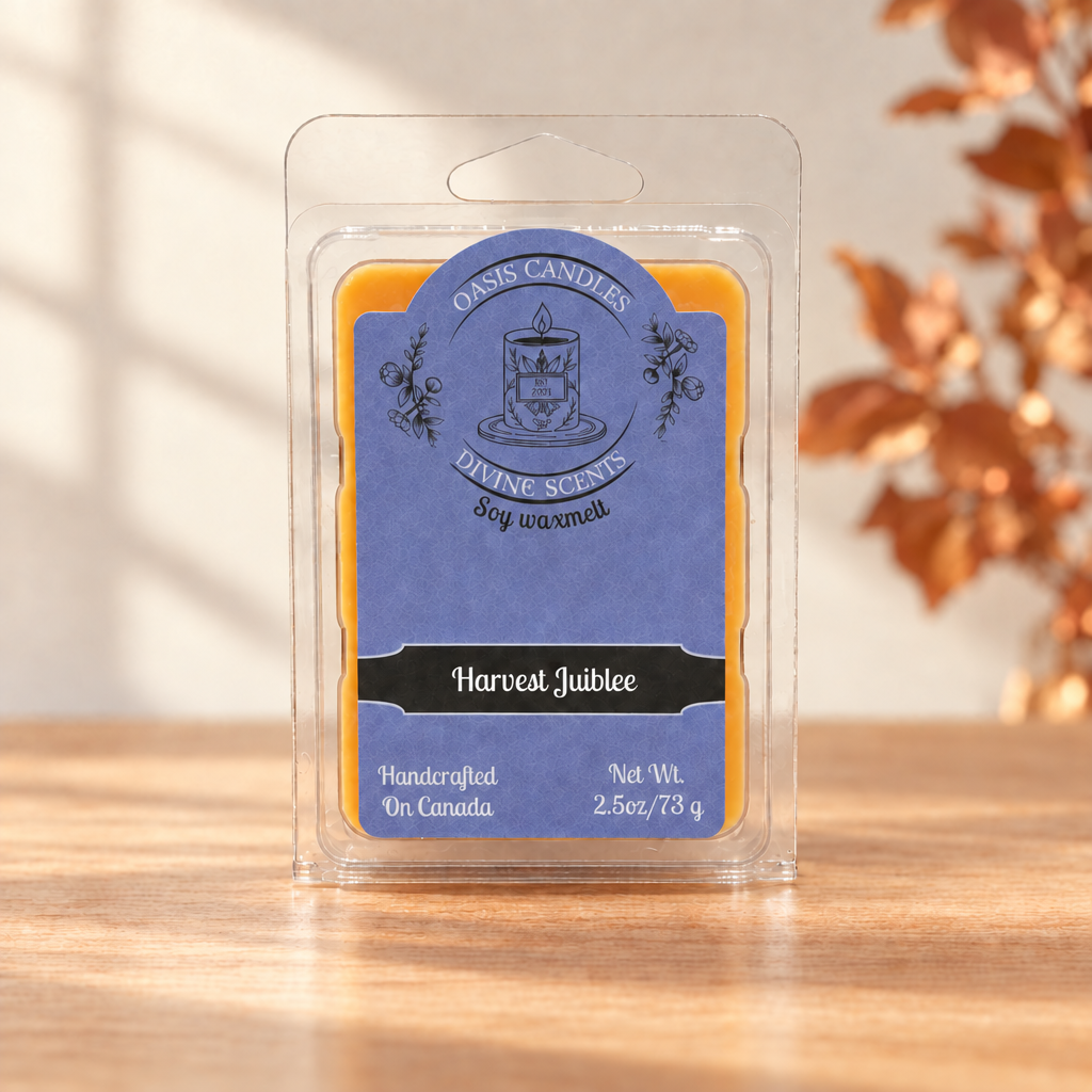 Harvest Juiblee wax melts autumn scene
