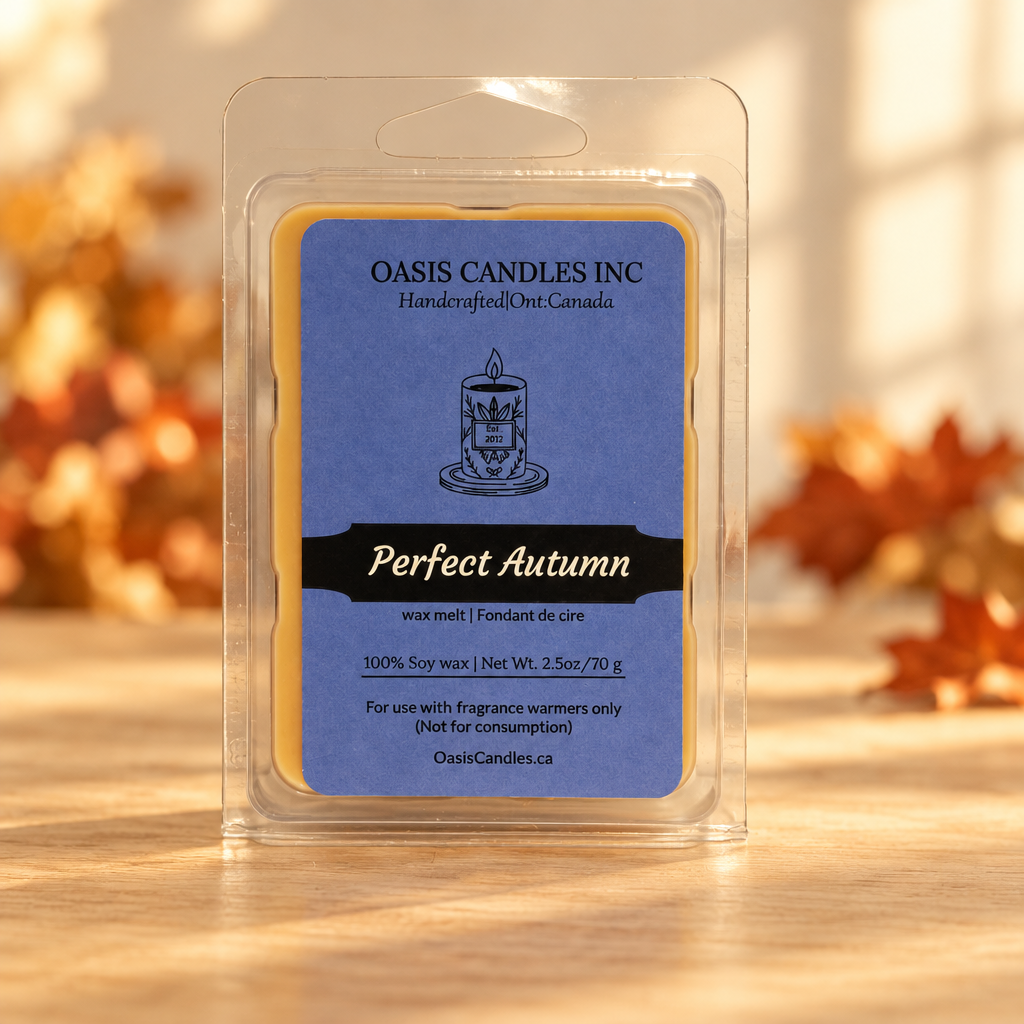 Perfect Autumn wax melts golden autumn scene